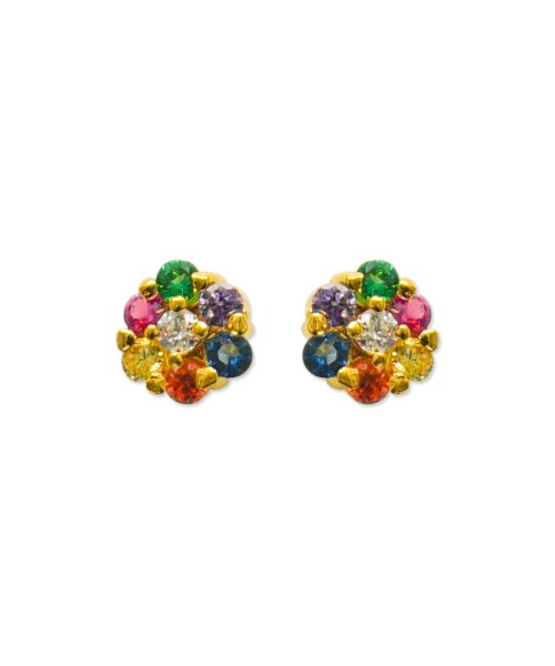 Petite Multi Bloom Earring