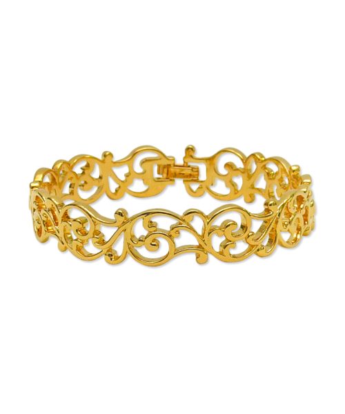 Metal Swirl Bangle