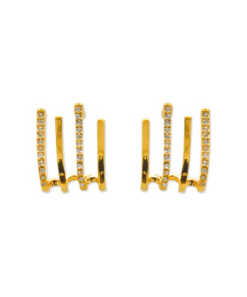 Zircon Needle Earring