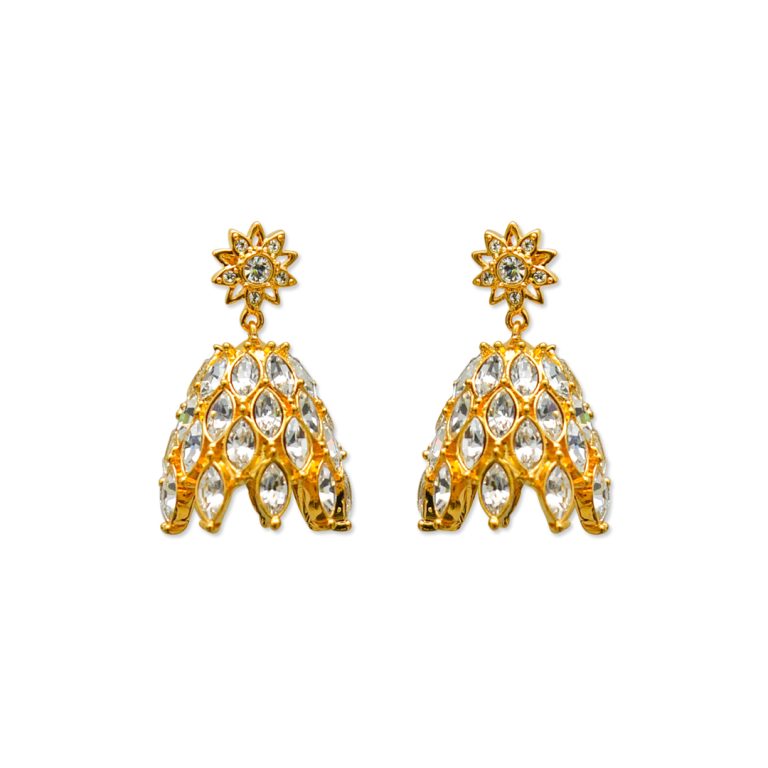 Jewel Cascade Tassel Earring