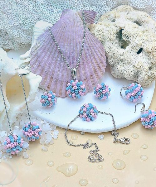 Pink & Blue Cluster Collection
