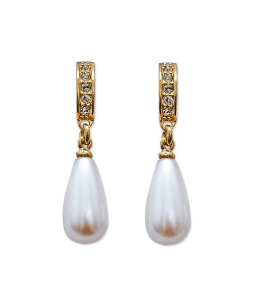Dainty Pearl Teardrop Earring