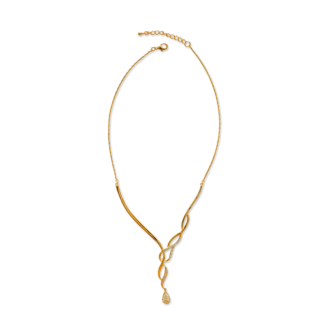 Simple Dainty Teardrop Necklace(KM)