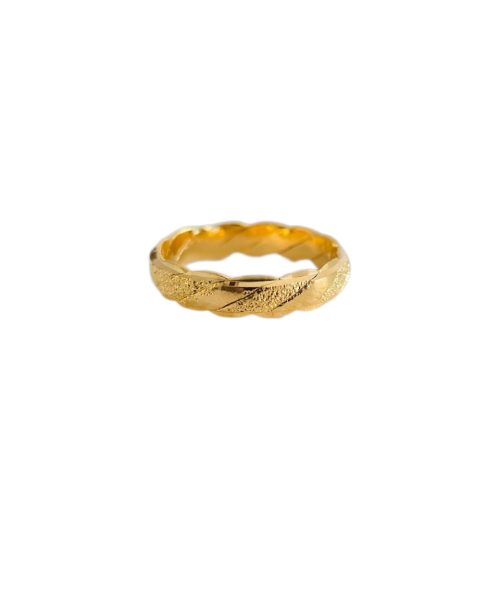 Matte Diamond Ring