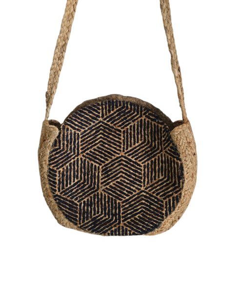 Geo Weave Crossbody Bag