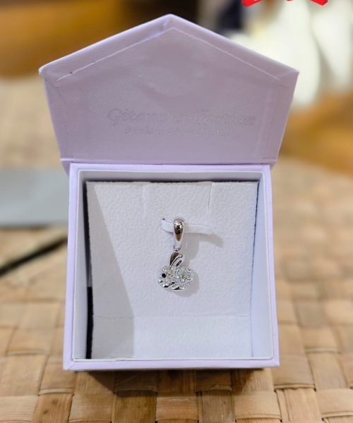 Silver Rabbit Pendant