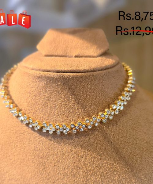 Round Stone Necklace-Offer