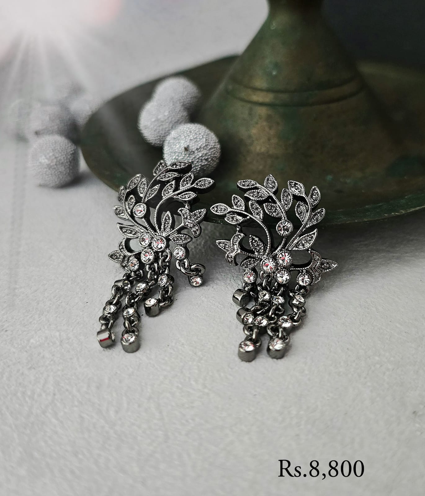 Leafy Drape Choker Set - Image 5