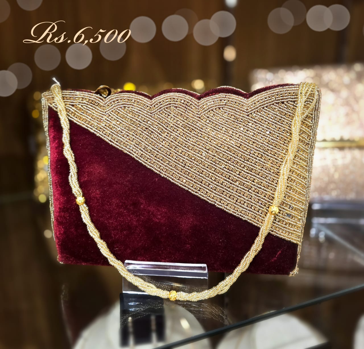 Velvet Royale Clutch - Image 2