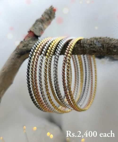 Twisted Rope Bangle-CC