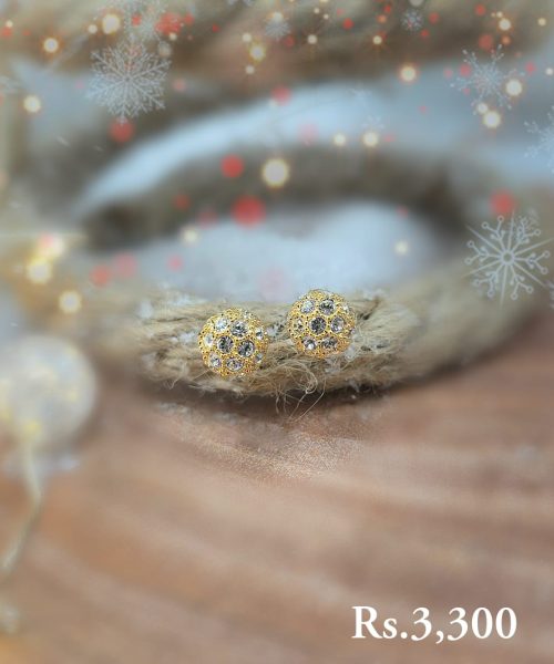 Ball Stud Earring-CC