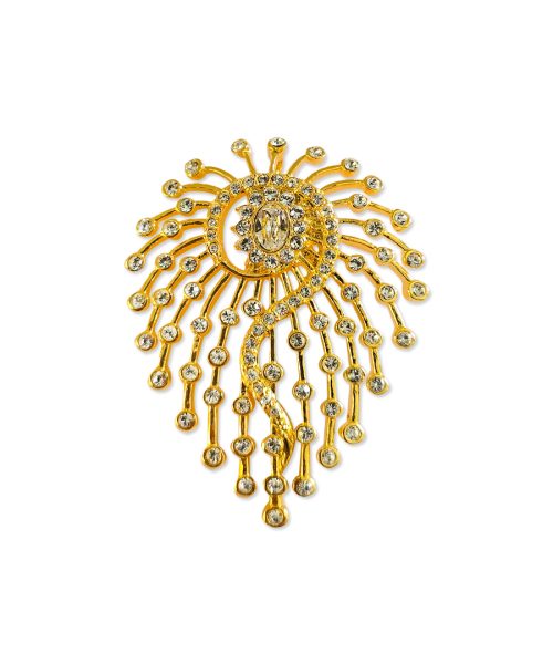 Stone Drooping Pendant