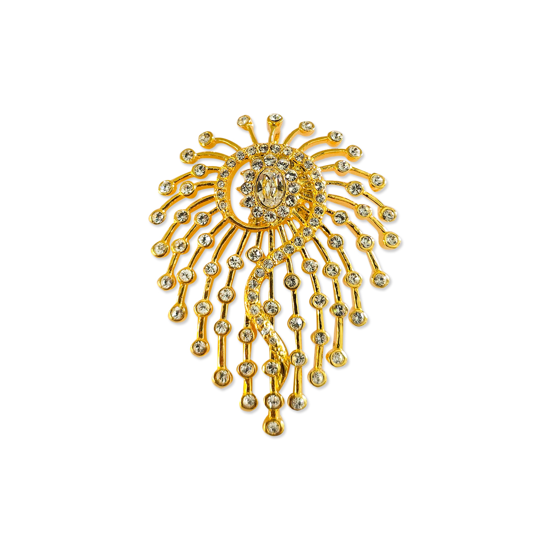 Stone Drooping Pendant