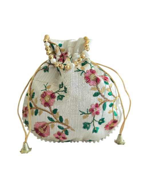 Ivory Garden Potli Bag