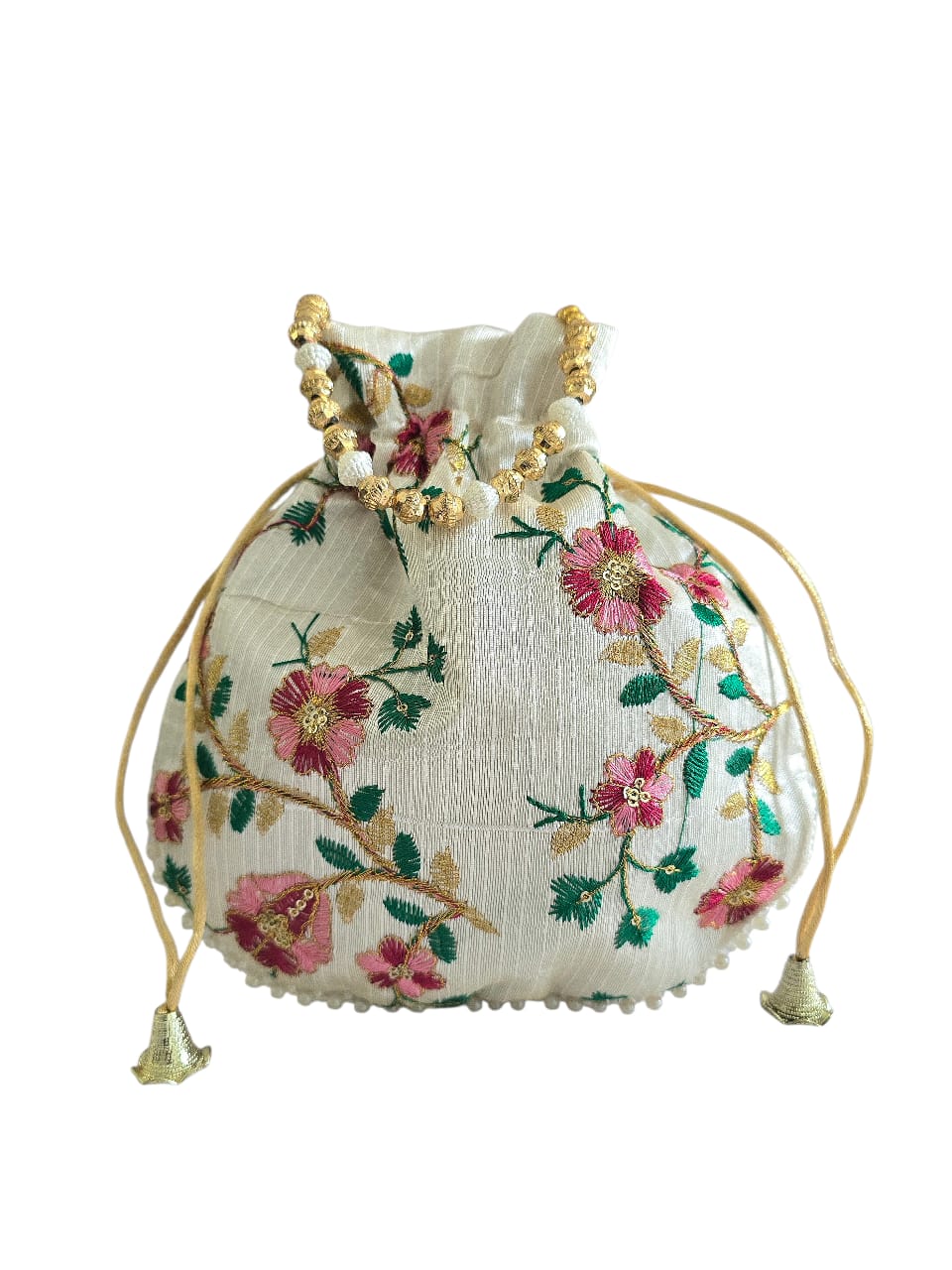 Ivory Garden Potli Bag