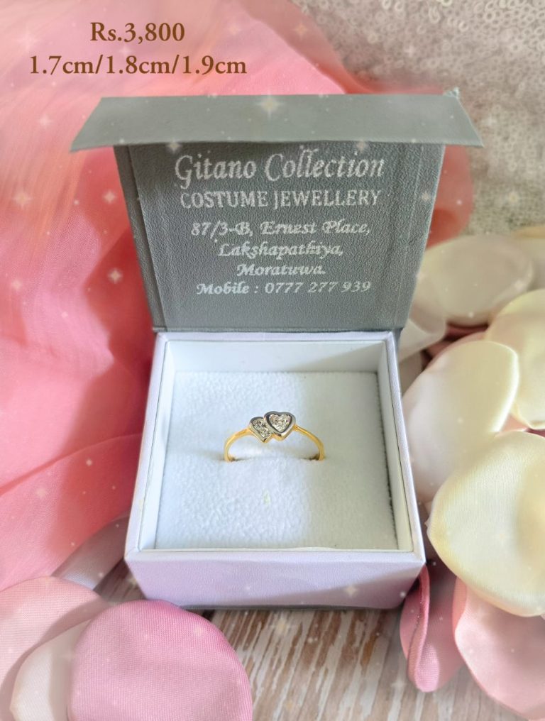 Doubleheart Two-Tone Ring-VC