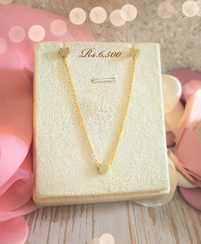 Dainty Heart Charm Set