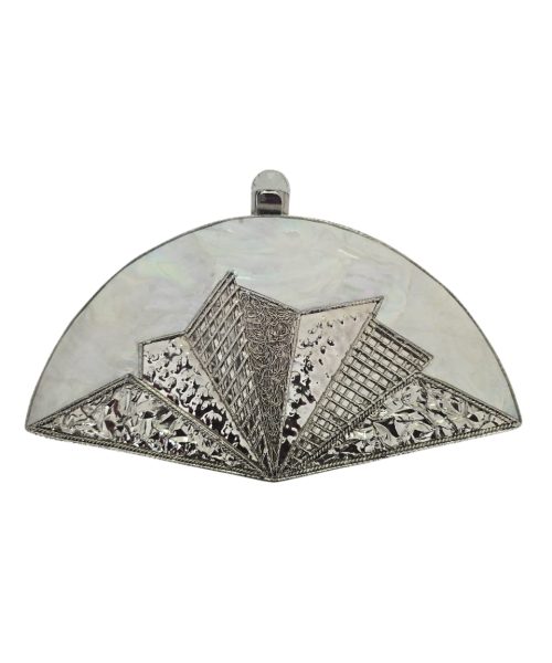 Mother Of Pearl Fan Clutch
