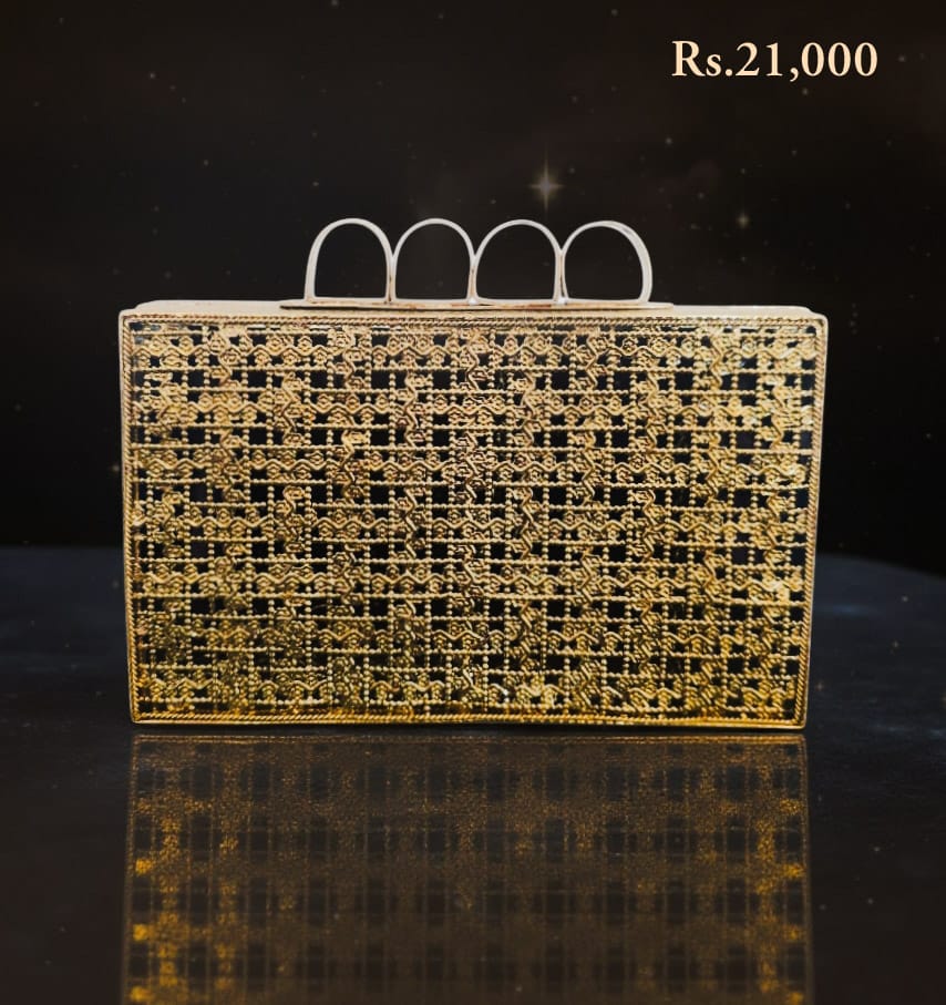 Square Metal Clutch - Image 2