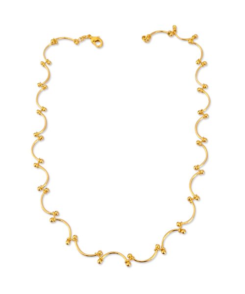 Scallop Link Necklace