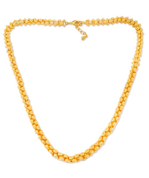 Flower Buds Rope Necklace