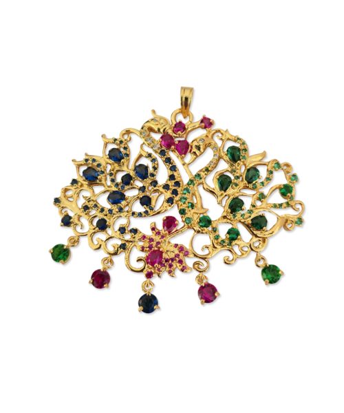 Multicolored Hansa Purttuwa Pendant