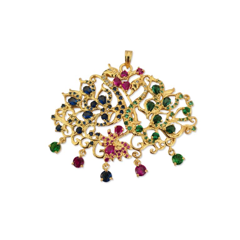 Multicolored Hansa Purttuwa Pendant