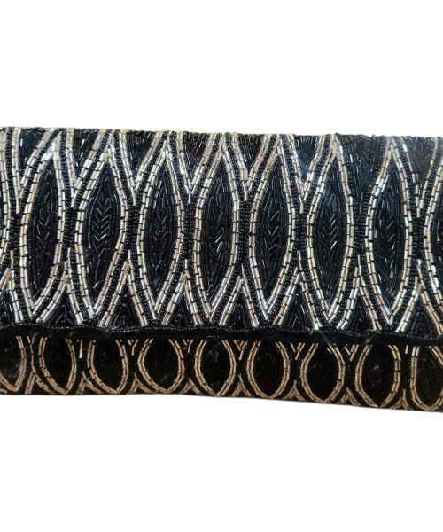 Geometric Beaded Clutch