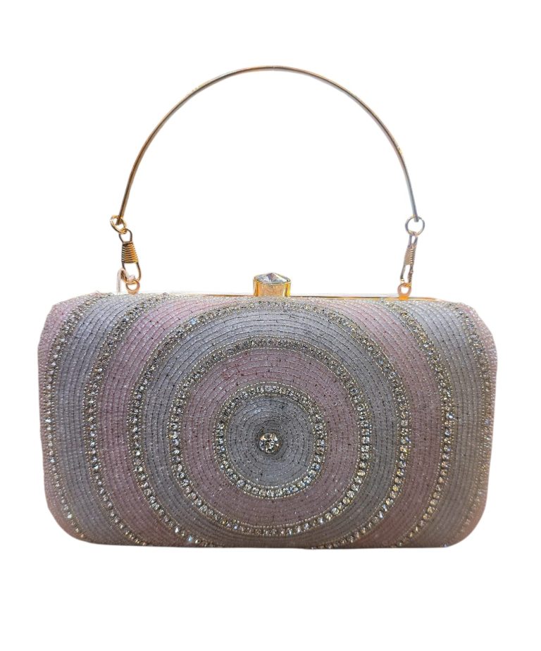 Beaded Spiral Clutch