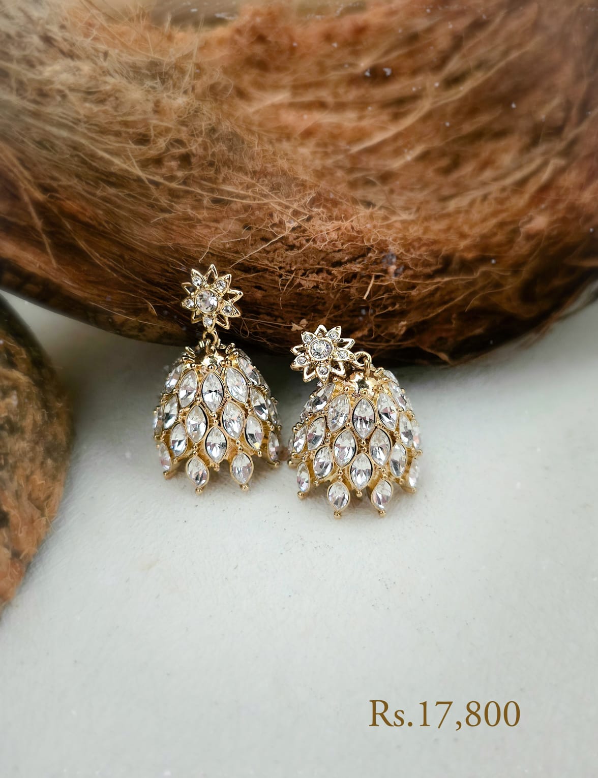 Jewel Cascade Tassel Earring 5 Jewel Cascade Tassel Earring - Image 5