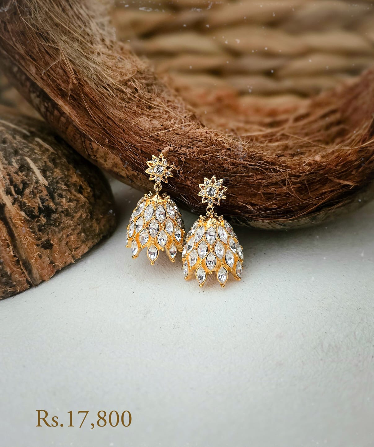 Jewel Cascade Tassel Earring 6 Jewel Cascade Tassel Earring - Image 6