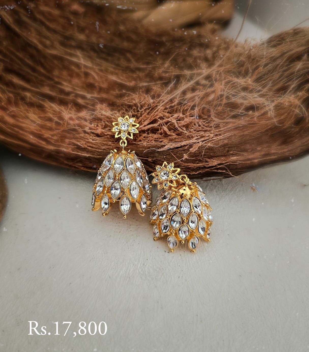 Jewel Cascade Tassel Earring 7 Jewel Cascade Tassel Earring - Image 7