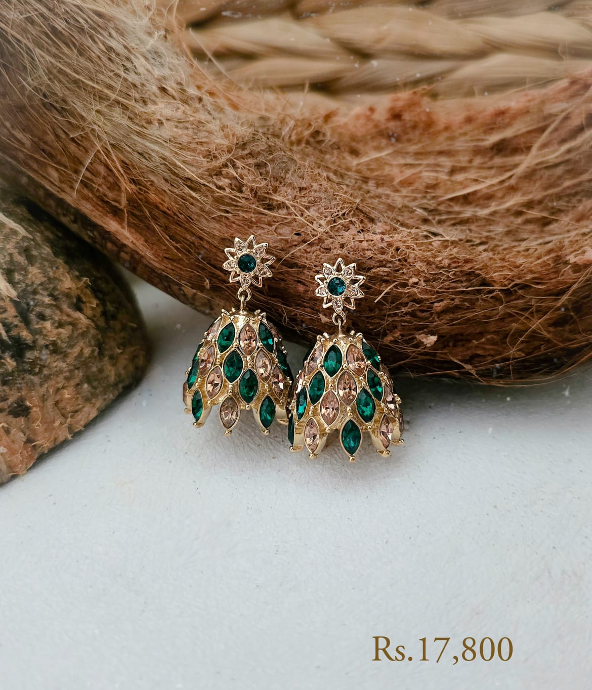 Jewel Cascade Tassel Earring 8 Jewel Cascade Tassel Earring - Image 8
