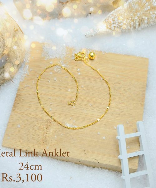 Metal & Link Anklet