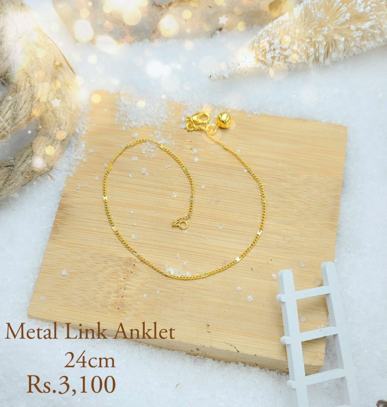 Metal & Link Anklet