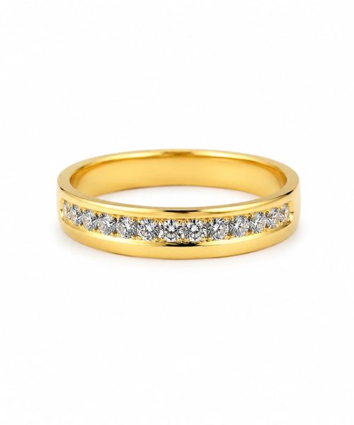 Luxe Stone Band Ring
