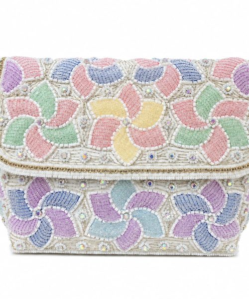 Pastel Petal Clutch
