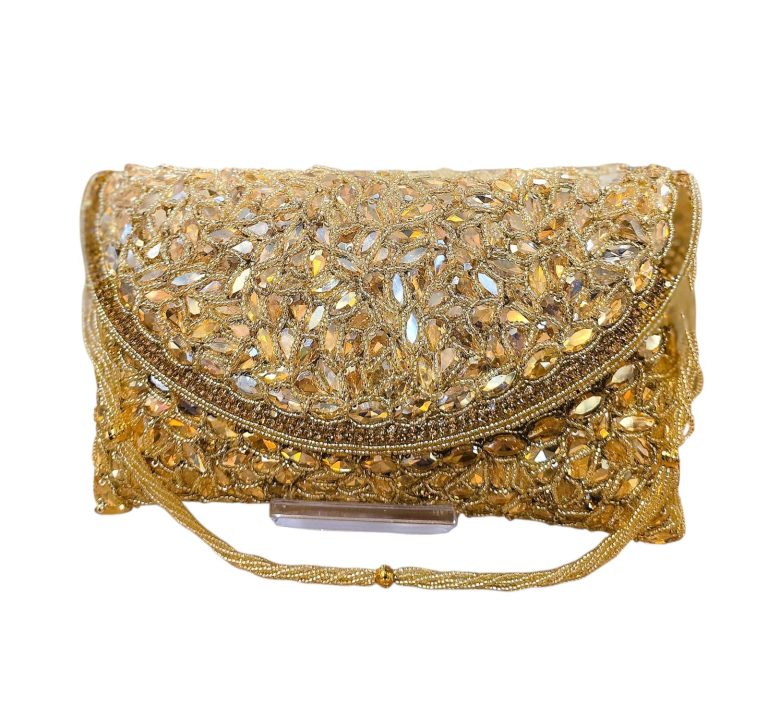 Regal Crystal Clutch