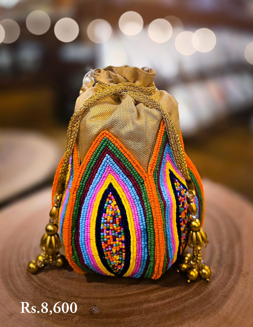 Beaded Multi Potli - Image 2