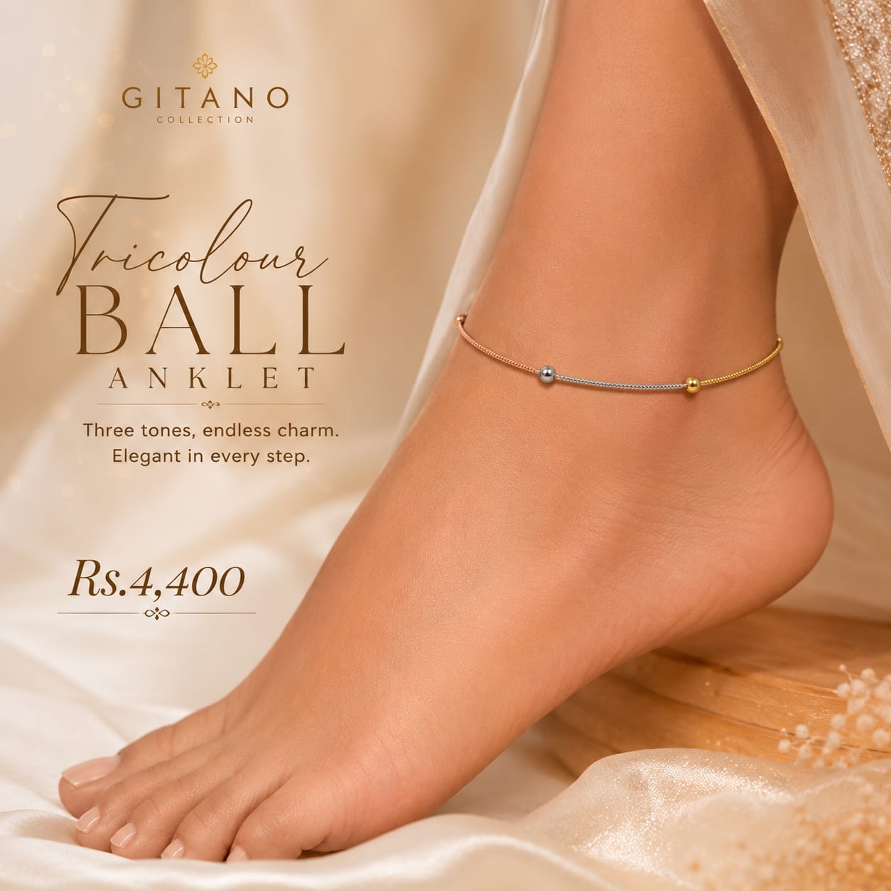 Ball Anklet 2 Ball Anklet - Image 2