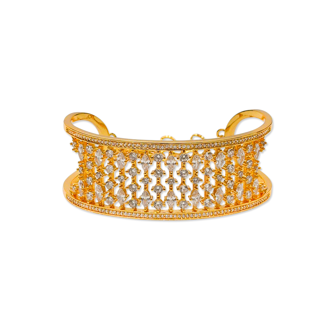 Crystal Cuff Bangle 1 Crystal Cuff Bangle