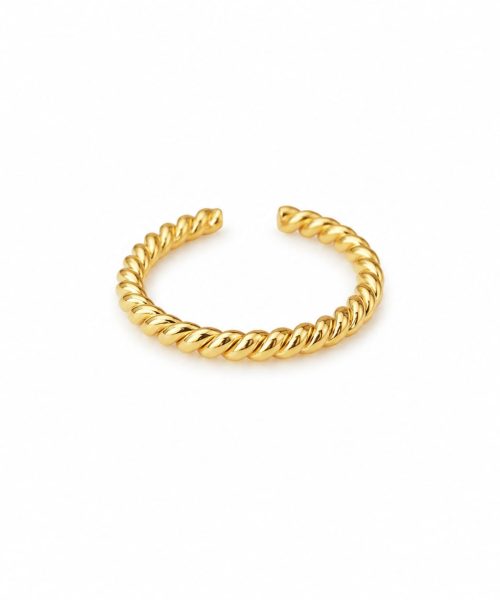 Twisted Rope Adjustable Ring