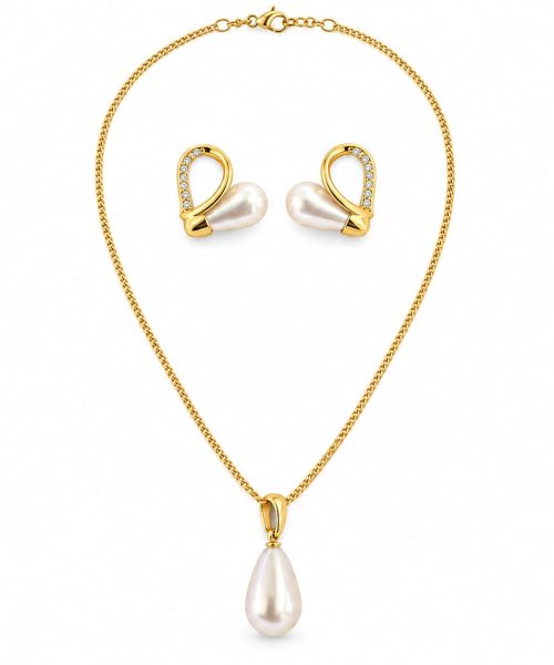 Pearl Loop Necklace Gift Set