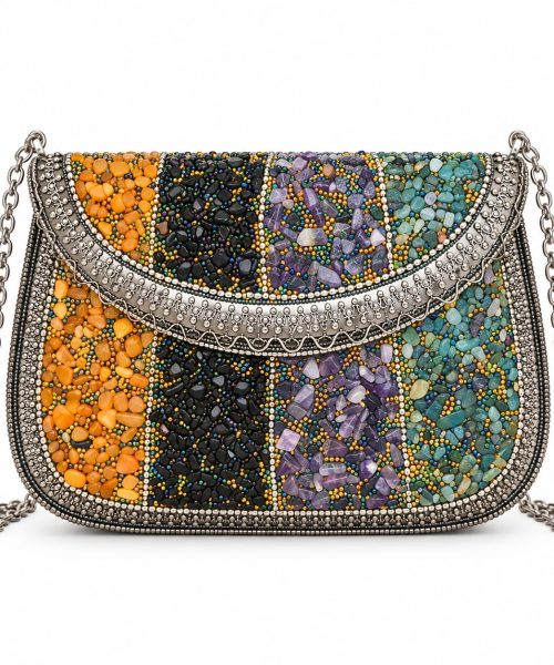 Treasure Mosaic Clutch