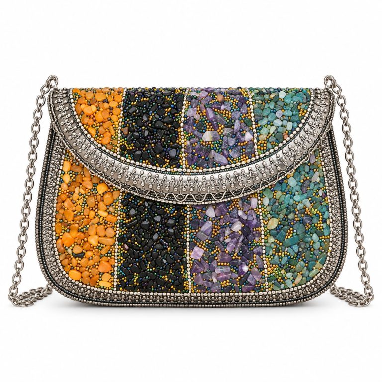 Treasure Mosaic Clutch