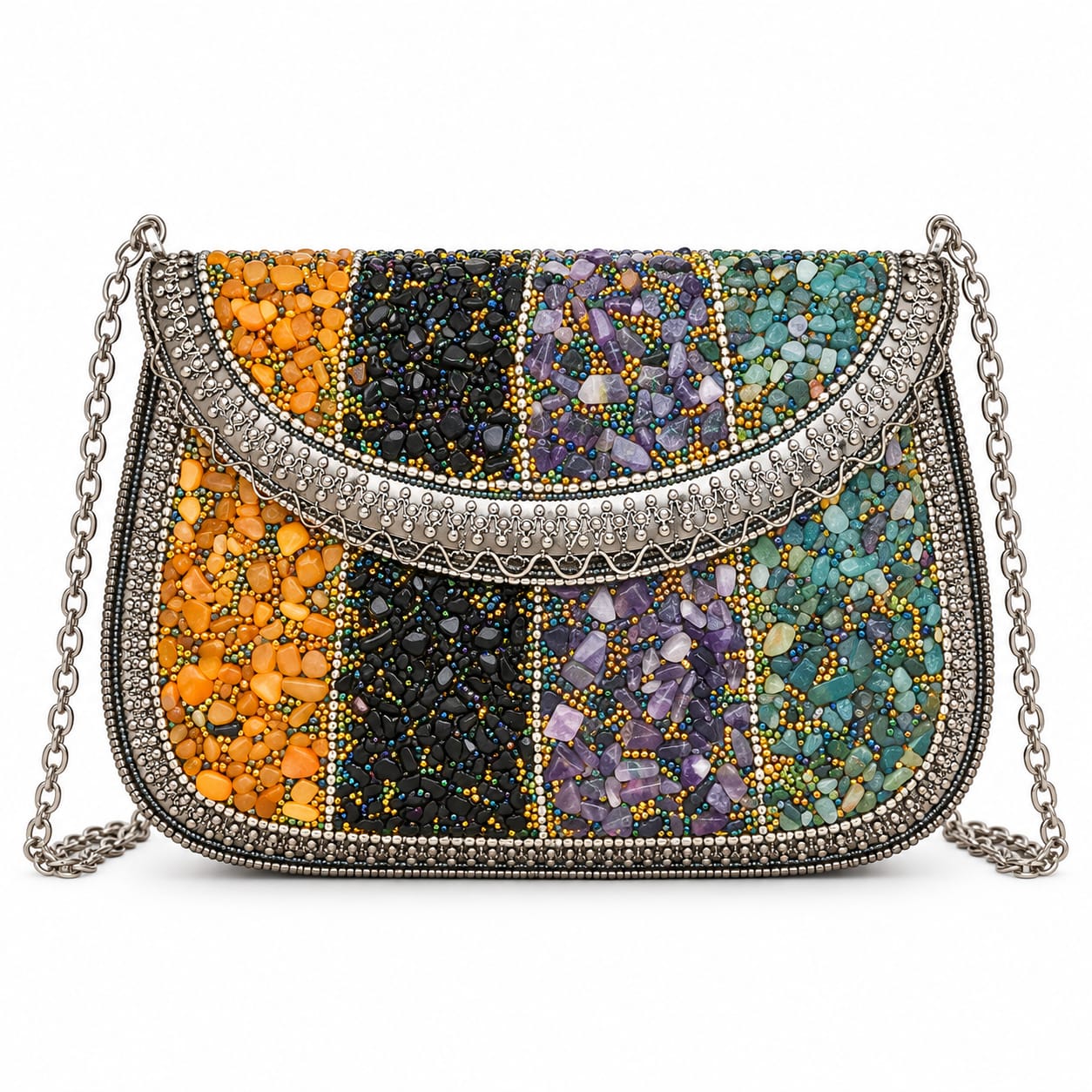 Treasure Mosaic Clutch 1 Treasure Mosaic Clutch