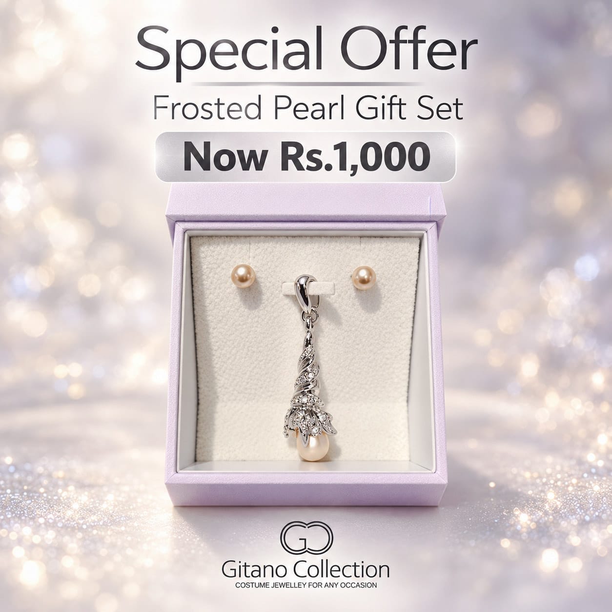 Frosted Pearl Gift Set 1 Frosted Pearl Gift Set