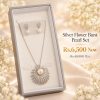 Silver Flower Burst Pearl Set 22 WhatsApp Image 2026 09 25 at 10.20.29 AM