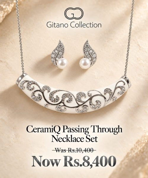 CeramiQ Passing Through Necklace Set