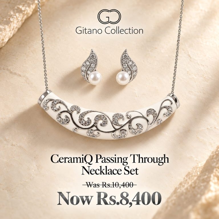 CeramiQ Passing Through Necklace Set
